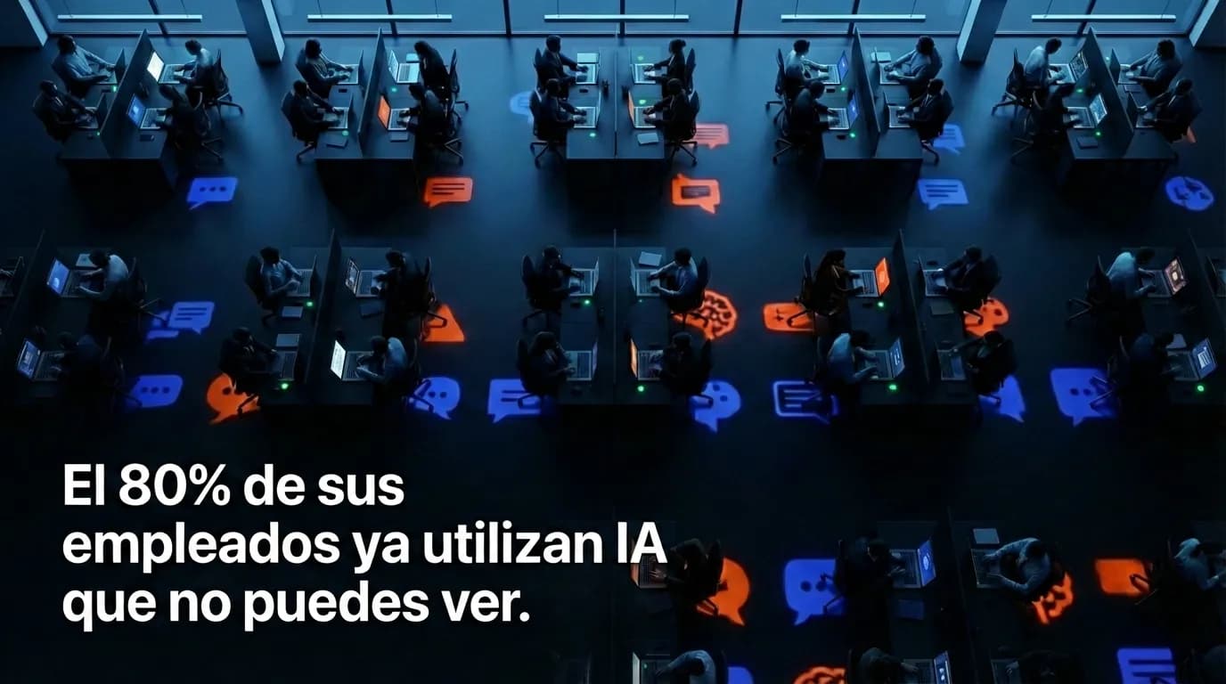 El 80% de tus empleados ya usan IA que no puedes ver — y la Ley IA de la UE empieza a sancionar en agosto