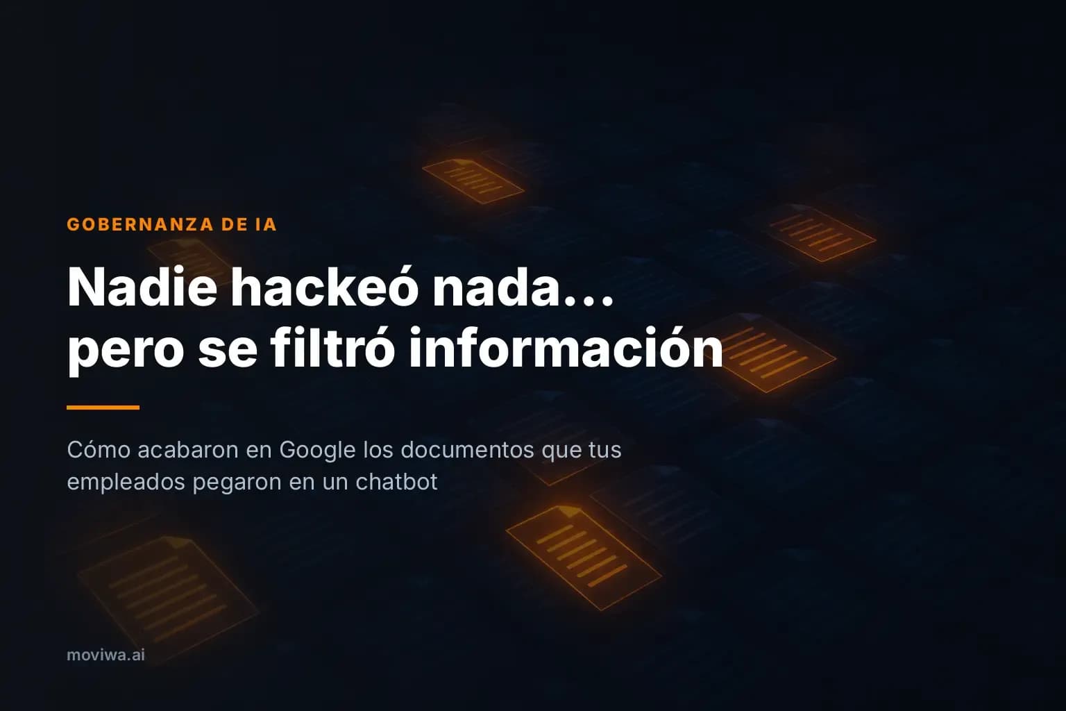 Nadie hackeó nada... pero se filtró información