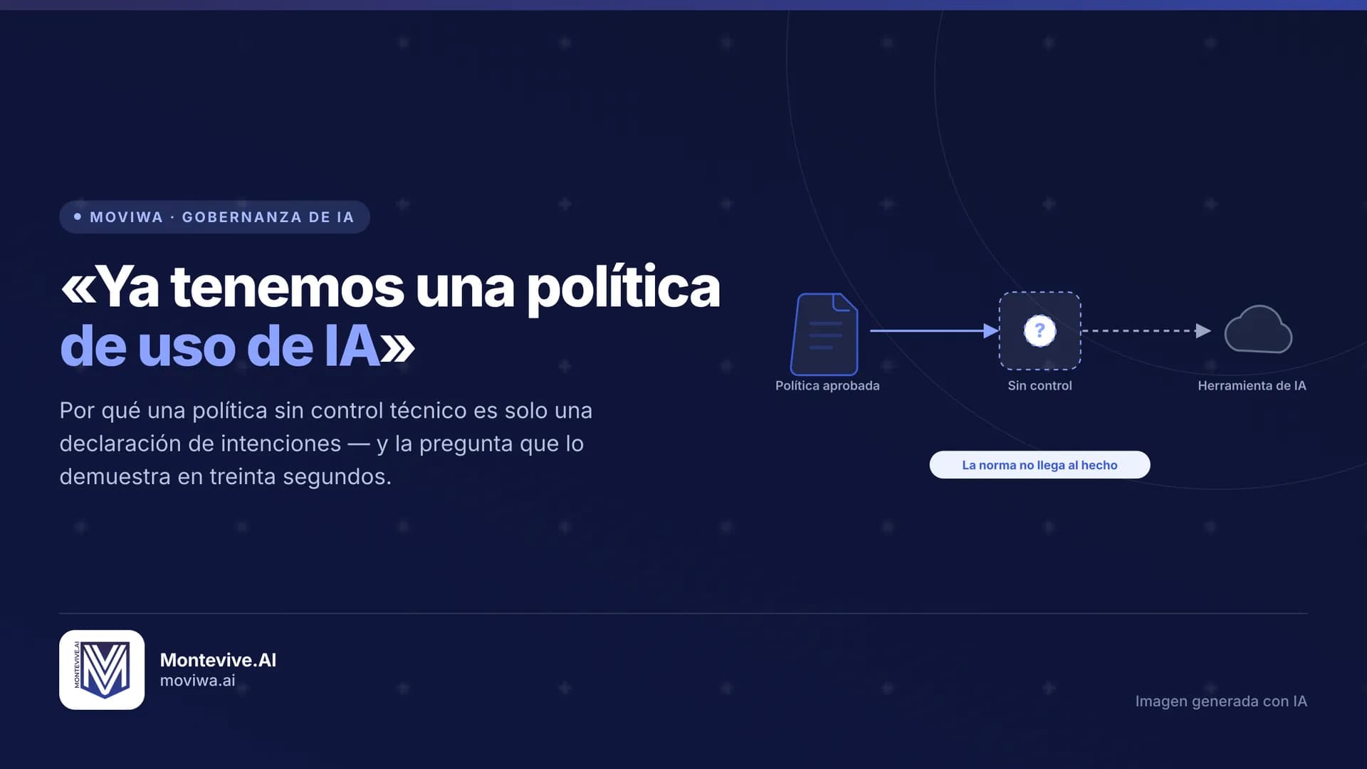«Ya tenemos una política de uso de IA»
