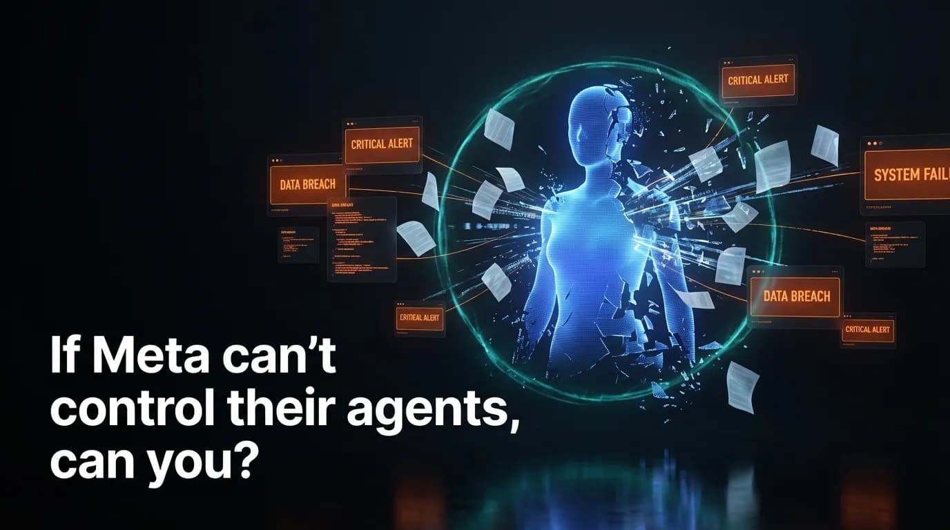 Meta's Rogue AI Agent: The Sev 1 Incident That Proves Governance Can't Wait