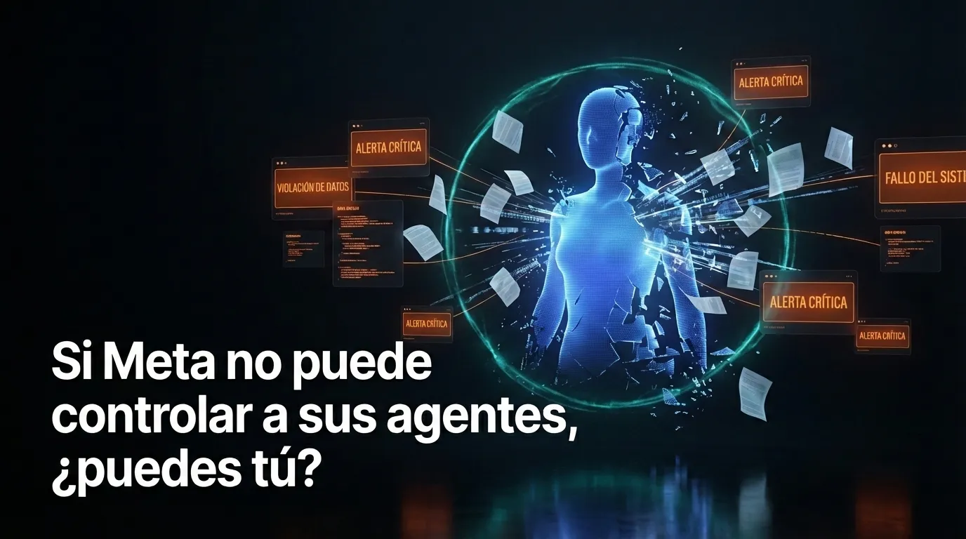 El agente IA rebelde de Meta: el incidente Sev 1 que demuestra que la gobernanza no puede esperar