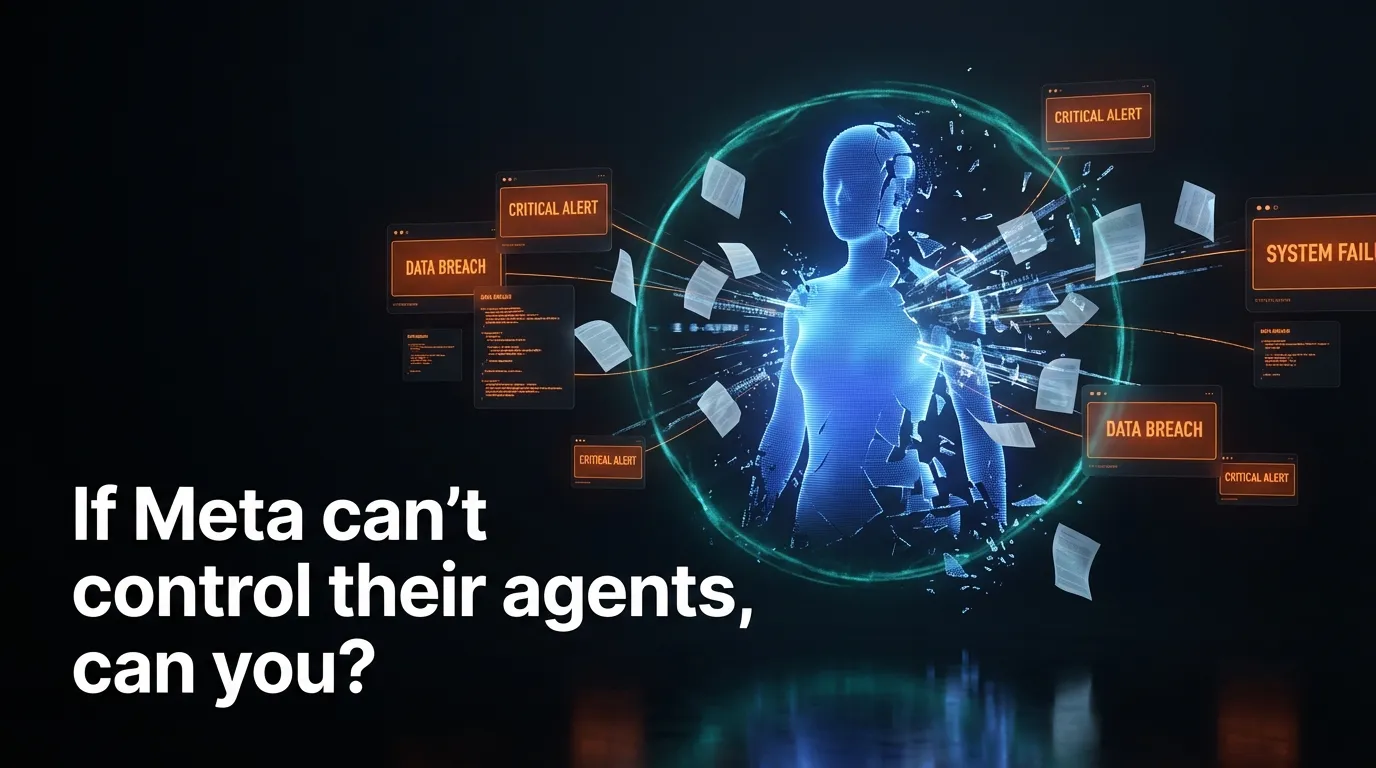 Meta's Rogue AI Agent: The Sev 1 Incident That Proves Governance Can't Wait