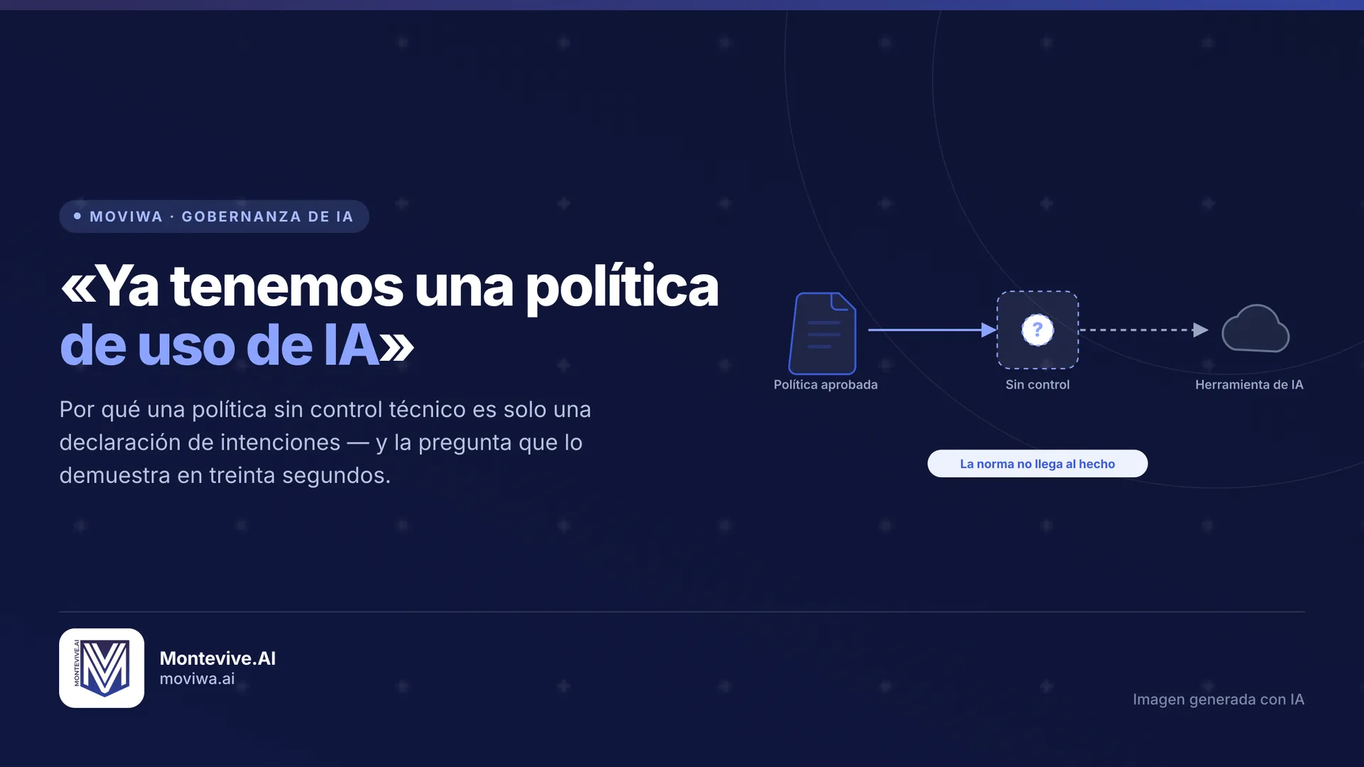 «Ya tenemos una política de uso de IA»